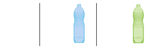 Bottles of all Colors