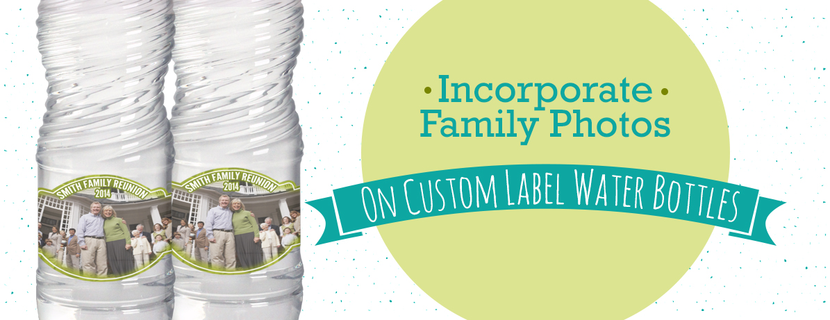 Family Reunion Water Bottle Labels